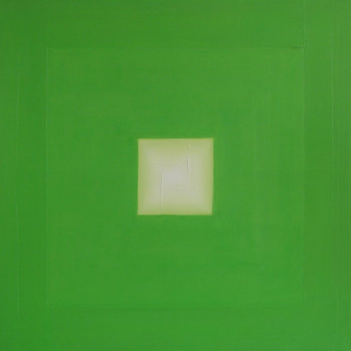 Čtverec zelená - zářič
